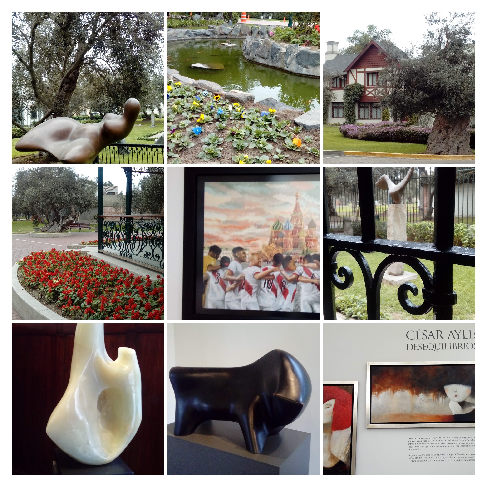 Arte en El Olivar -Collage